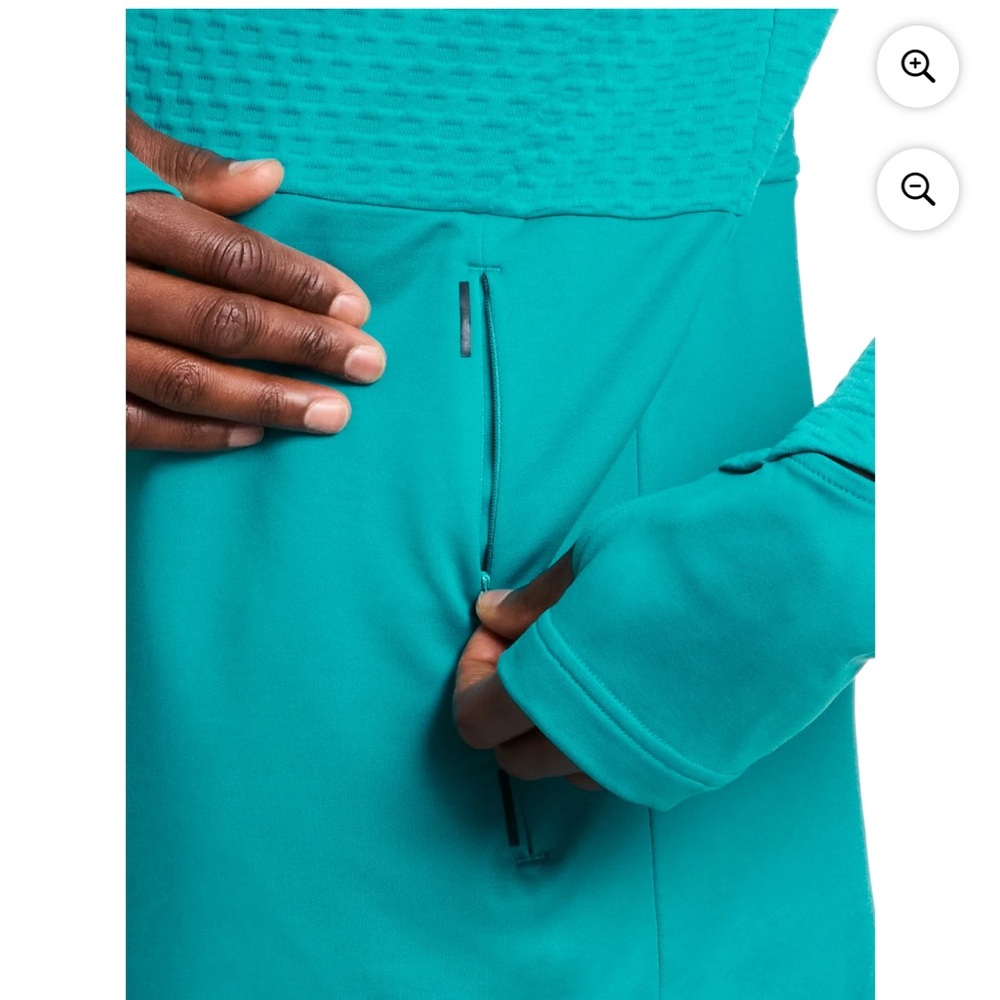 Reebok Teal Hoodie - Picture 3 of 5